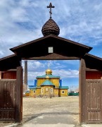 Церковь Николая Чудотворца, Вид с восточных ворот<br>, Нижнеудинск, Нижнеудинский район, Иркутская область