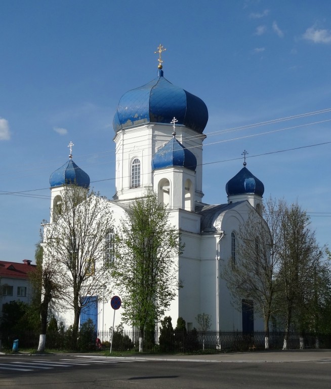 Шклов. Церковь Спаса Преображения. фасады