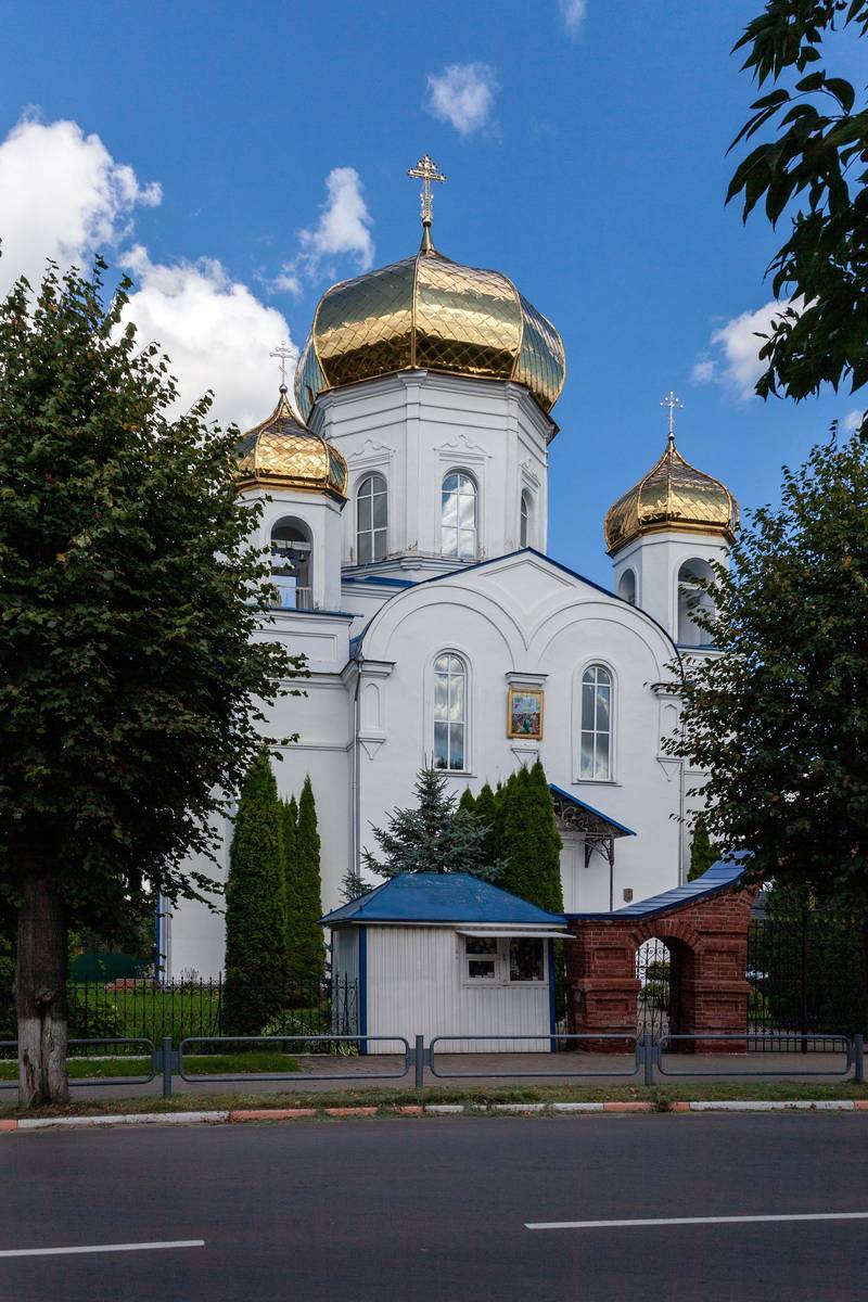 фасады. Церковь Преображения Господня, Шклов (Шкловский район, Беларусь, Могилёвская область)