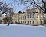Домовая церковь Иверской иконы Божией Матери при бывшей Медведниковской больнице, Вид с территории курорта<br>, Иркутск, Иркутск, город, Иркутская область