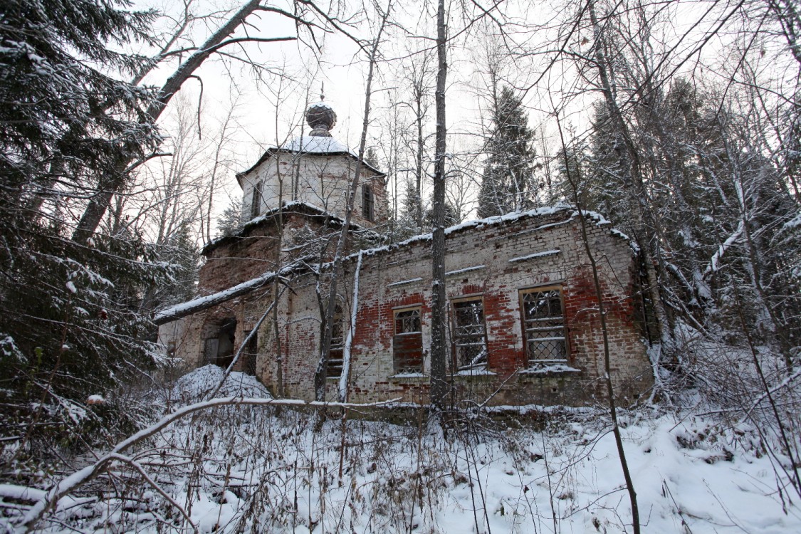 Захарьево. Церковь Рождества Пресвятой Богородицы. фасады