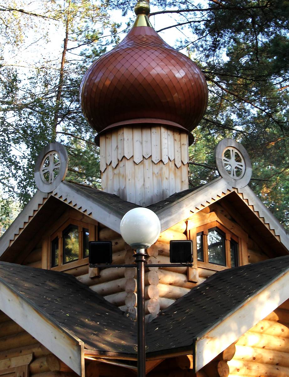 архитектурные детали. Часовня Николая Чудотворца, Катунь (Чемальский район, Республика Алтай)