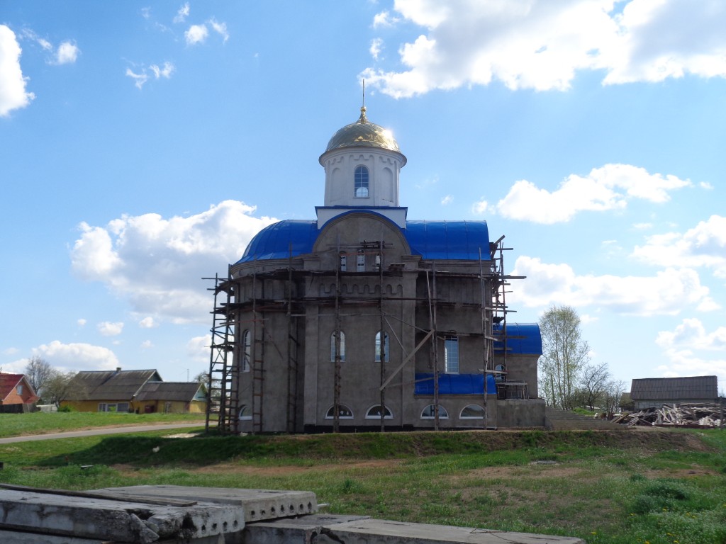 Церковь Покрова Пресвятой Богородицы (строящаяся), Юзуфово (Минский район, Беларусь, Минская область). фасады