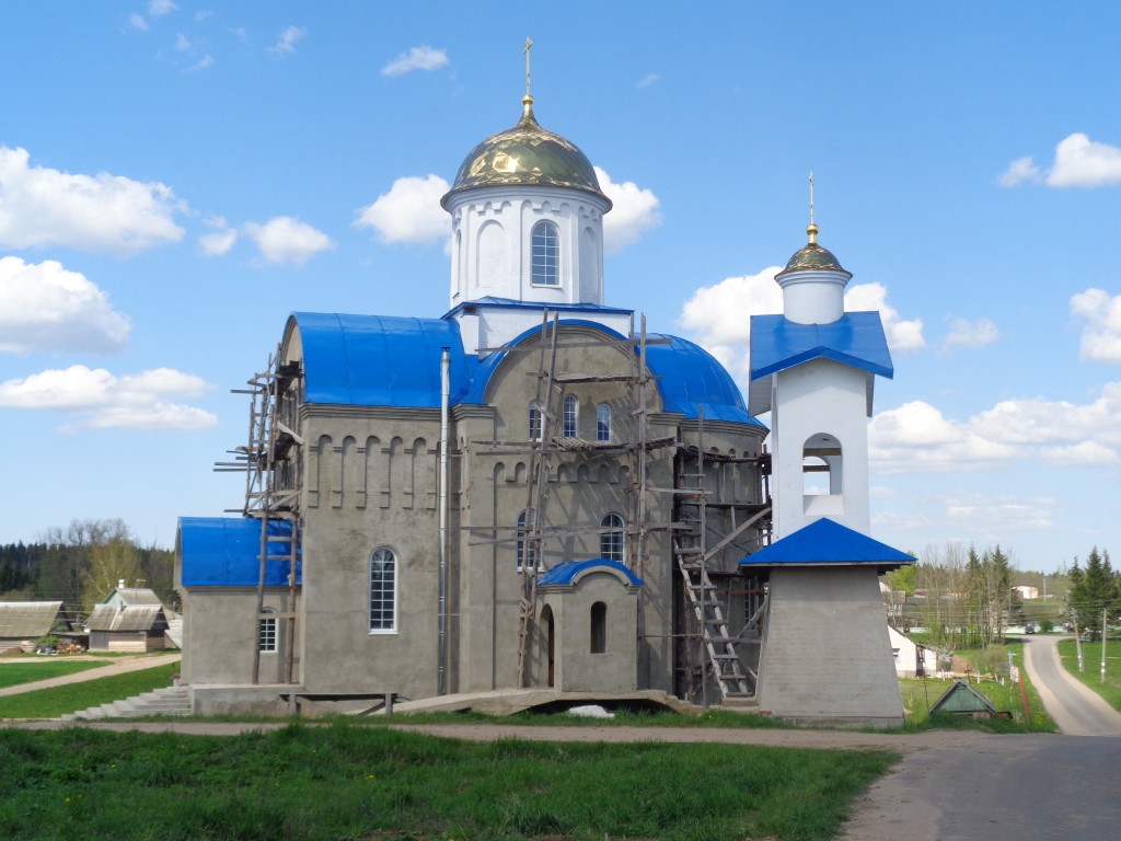 Церковь Покрова Пресвятой Богородицы (строящаяся), Юзуфово (Минский район, Беларусь, Минская область). фасады