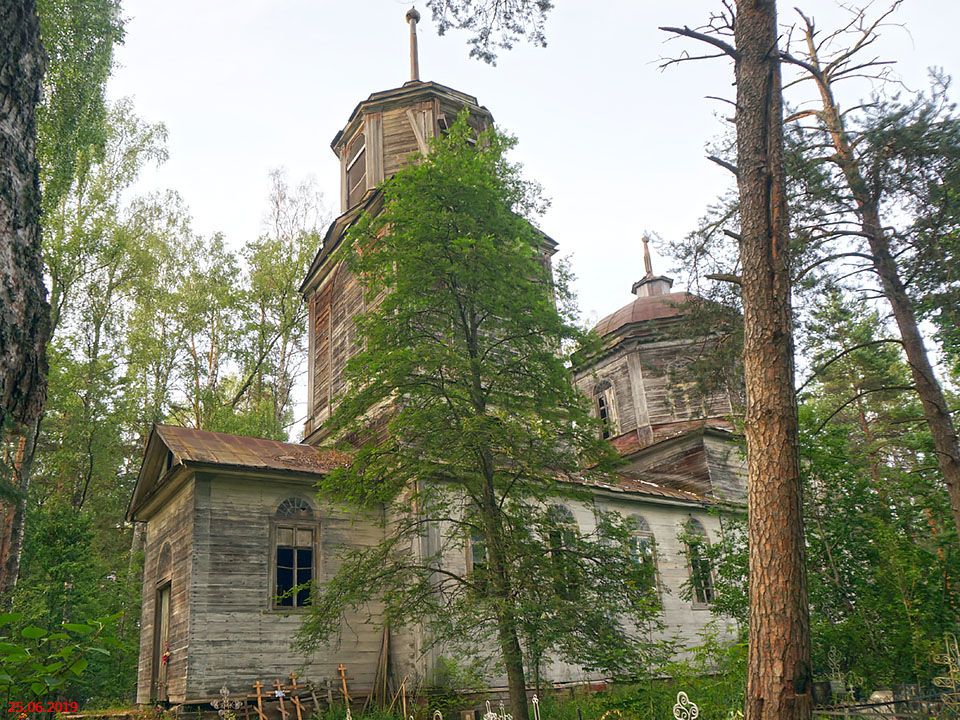 Церковь Троицы Живоначальной, Скирки (Максатихинский район, Тверская область). фасады