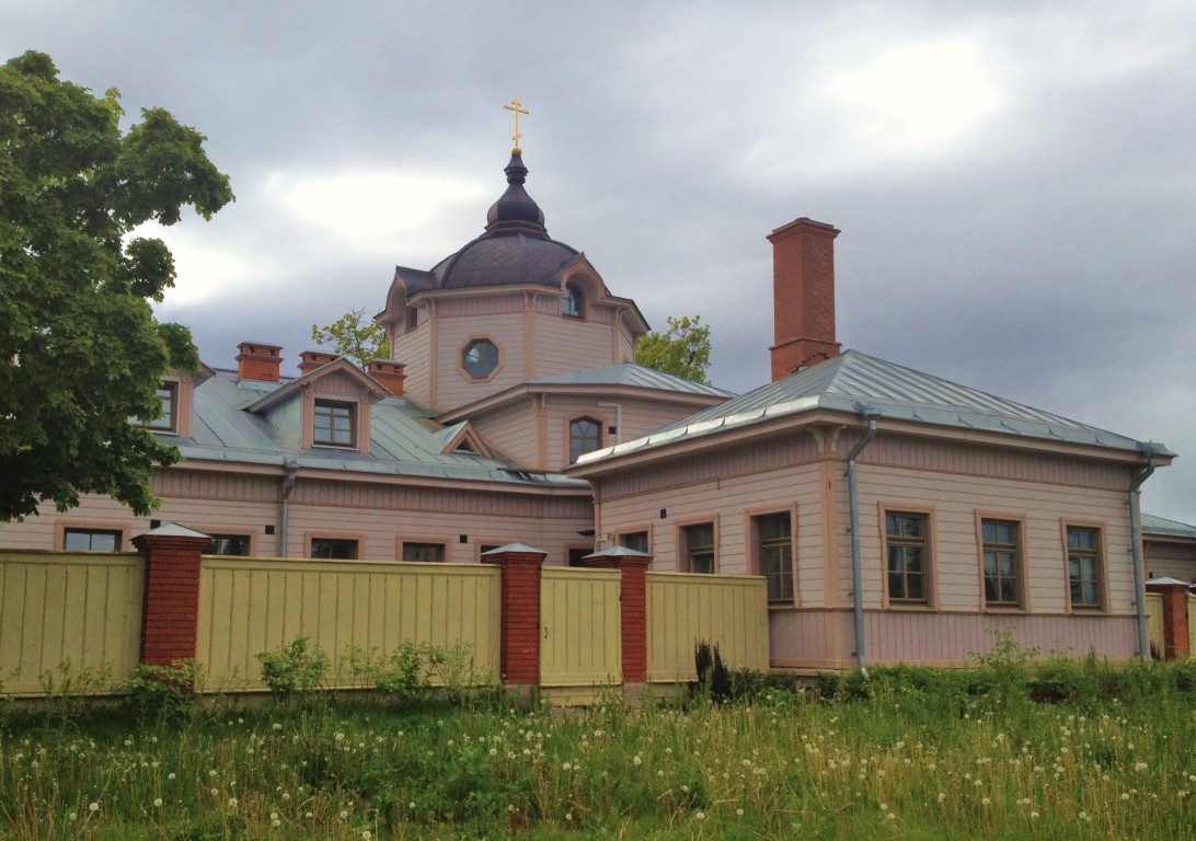 Спасо-Преображенский Валаамский монастырь. Церковь Кирилла и Мефодия при Летней гостинице, Валаамские острова (Сортавальский район, Республика Карелия). фасады