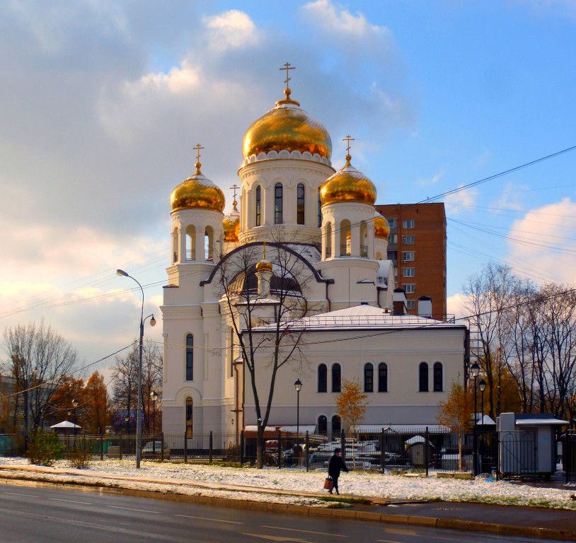 Кунцево. Церковь Иоанна Русского в Кунцеве. фасады