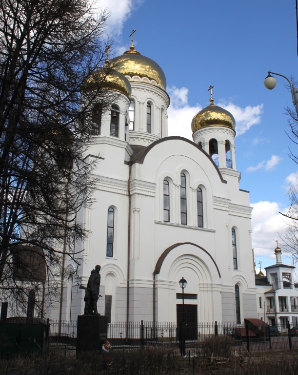 Кунцево. Церковь Иоанна Русского в Кунцеве. фасады, Вид с юго - запада