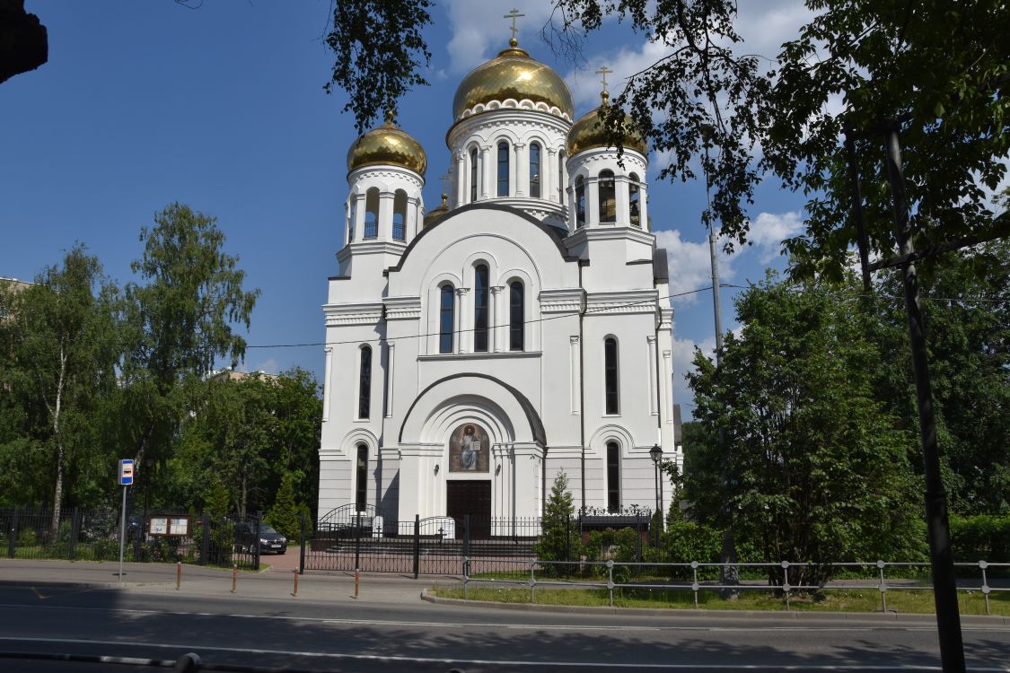 Кунцево. Церковь Иоанна Русского в Кунцеве. фасады