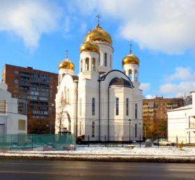 Москва. Церковь Иоанна Русского в Кунцеве