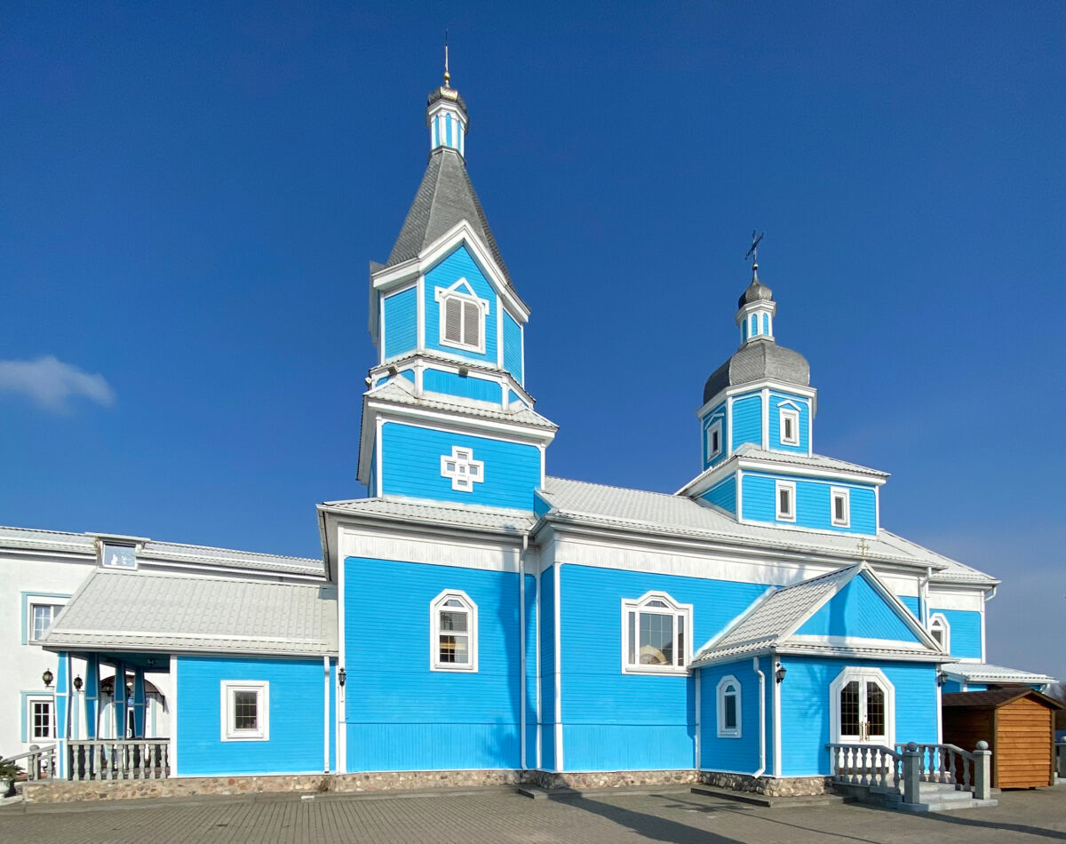 Церковь Покрова Пресвятой Богородицы, Чижевичи (Солигорский район, Беларусь, Минская область). фасады, Южный фасад