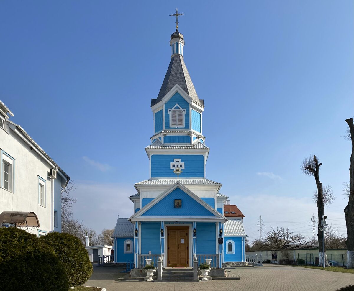 Церковь Покрова Пресвятой Богородицы, Чижевичи (Солигорский район, Беларусь, Минская область). фасады, Вид с запада