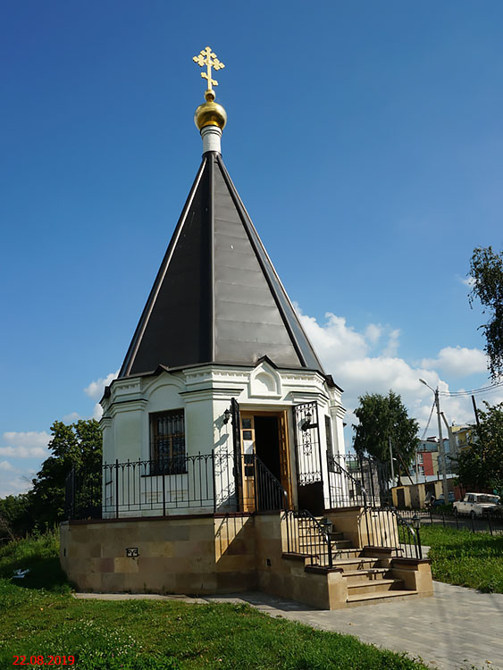 Часовня Воздвижения Креста Господня над Печёрским съездом, Нижегородский район (Нижний Новгород, город, Нижегородская область). фасады