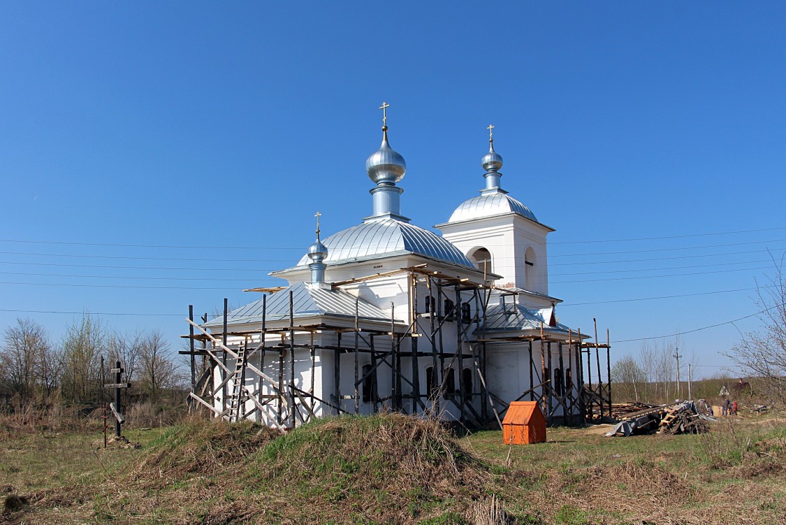 Кубринск. Церковь Николая Чудотворца. фасады