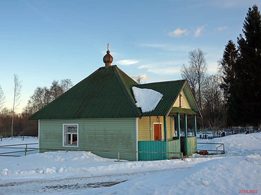 Часовня Николая Чудотворца, Вины (Крестецкий район, Новгородская область). фасады