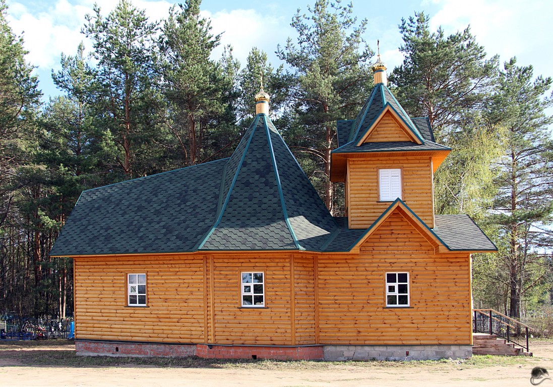 Пестово (Покров-Молога). Церковь Сергия Радонежского. фасады