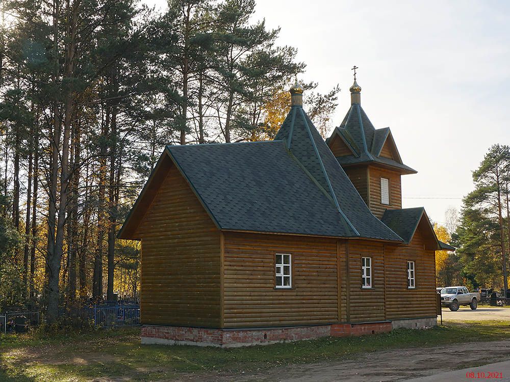 Церковь Сергия Радонежского, Пестово (Покров-Молога) (Пестовский район, Новгородская область). фасады