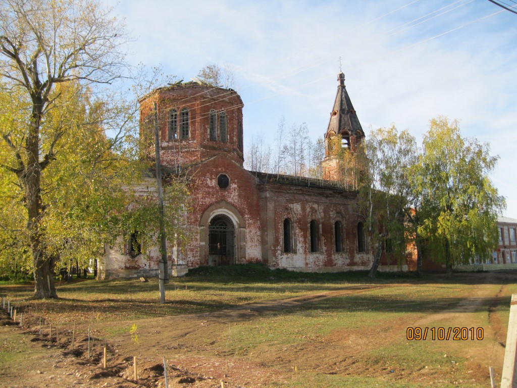 Большая Кибья. Церковь Покрова Пресвятой Богородицы. фасады