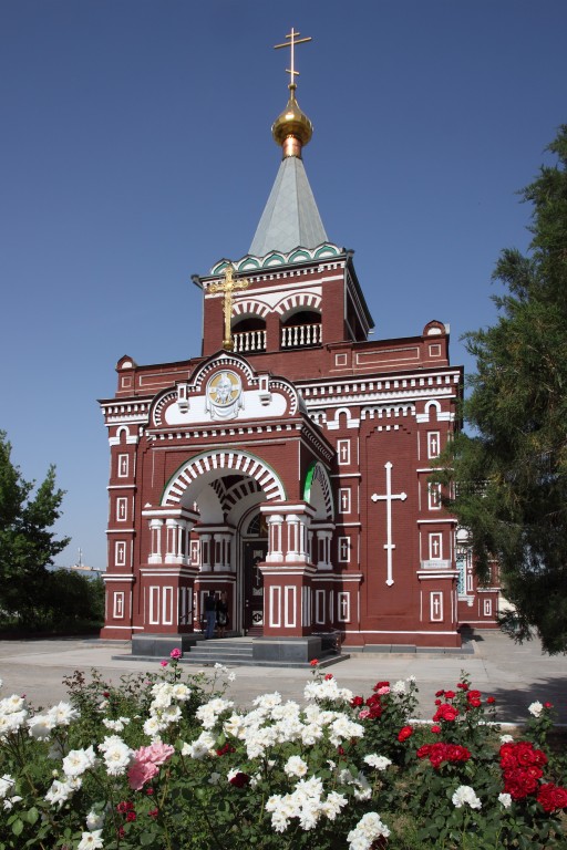 Мары. Церковь Покрова Пресвятой Богородицы. фасады, Колокольня