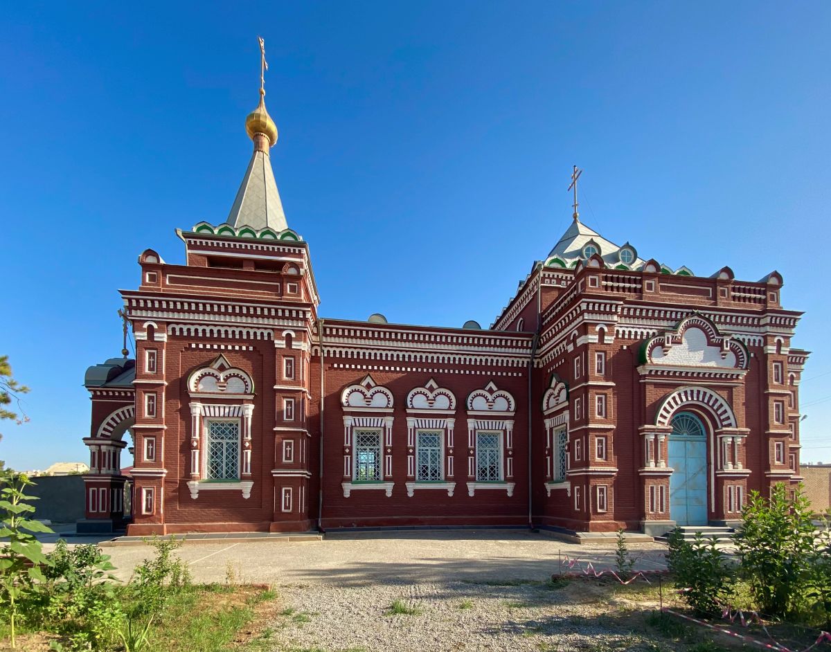 Церковь Покрова Пресвятой Богородицы, Мары (Туркменистан, Прочие страны). фасады, Вид с юго-востока