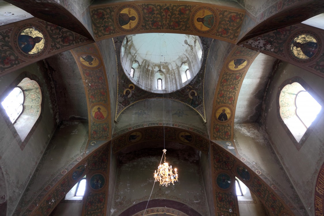 Церковь Алексия, митрополита Московского в бывшем Мургабском государевом имении, Байрамали (Туркменистан, Прочие страны). интерьер и убранство, своды