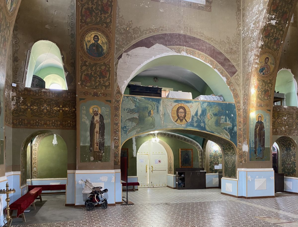 Церковь Алексия, митрополита Московского в бывшем Мургабском государевом имении, Байрамали (Туркменистан, Прочие страны). интерьер и убранство, Хоры, вид от иконостаса