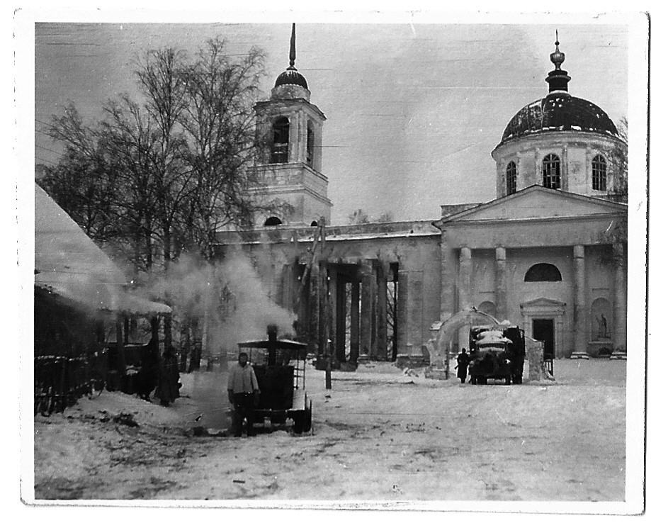 Хотьково. Церковь Успения Пресвятой Богородицы. архивная фотография, Фото 1942 г. с аукциона e-bay.de