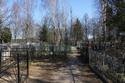 Церковь Усекновения главы Иоанна Предтечи на Предтеченском кладбище, Вид на церковное место с запада.<br>, Гагарин, Гагаринский район, Смоленская область