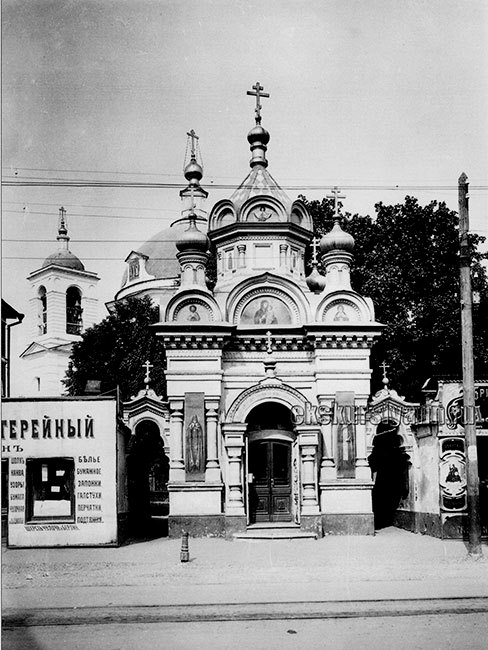 Нижегородский район. Часовня в память 17 октября 1888 года при церкви Николая Чудотворца (