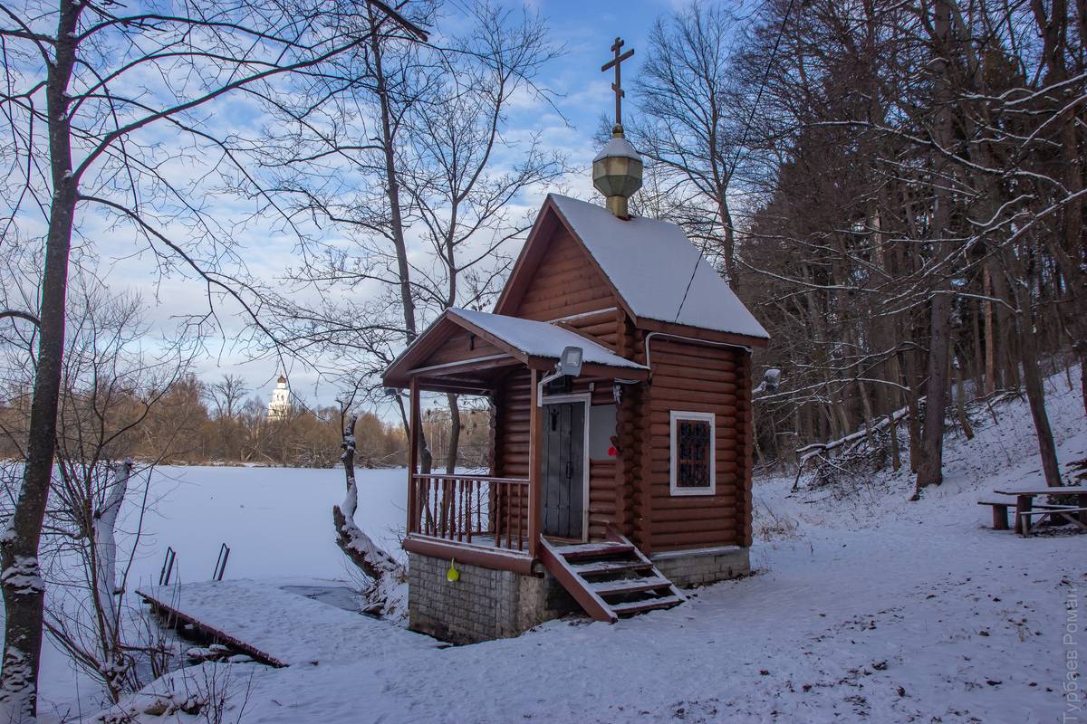Часовня Казанской иконы Божией Матери, Сенницы 2-е (Озёрский городской округ, Московская область). фасады, Вид с юга
