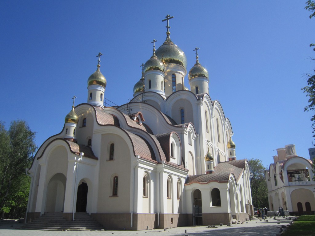 Дмитровский. Церковь Матроны Московской в Дмитровском. фасады