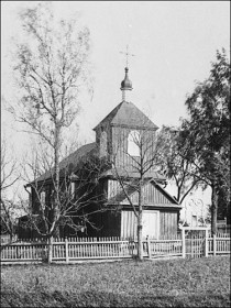 Гарутишки. Церковь Петра и Павла