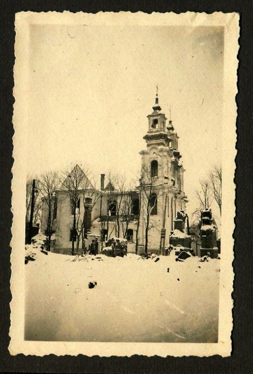 Церковь Петра и Павла, Витебск (Витебск, город, Беларусь, Витебская область). архивная фотография, Фото 1941 г. с аукциона e-bay.de