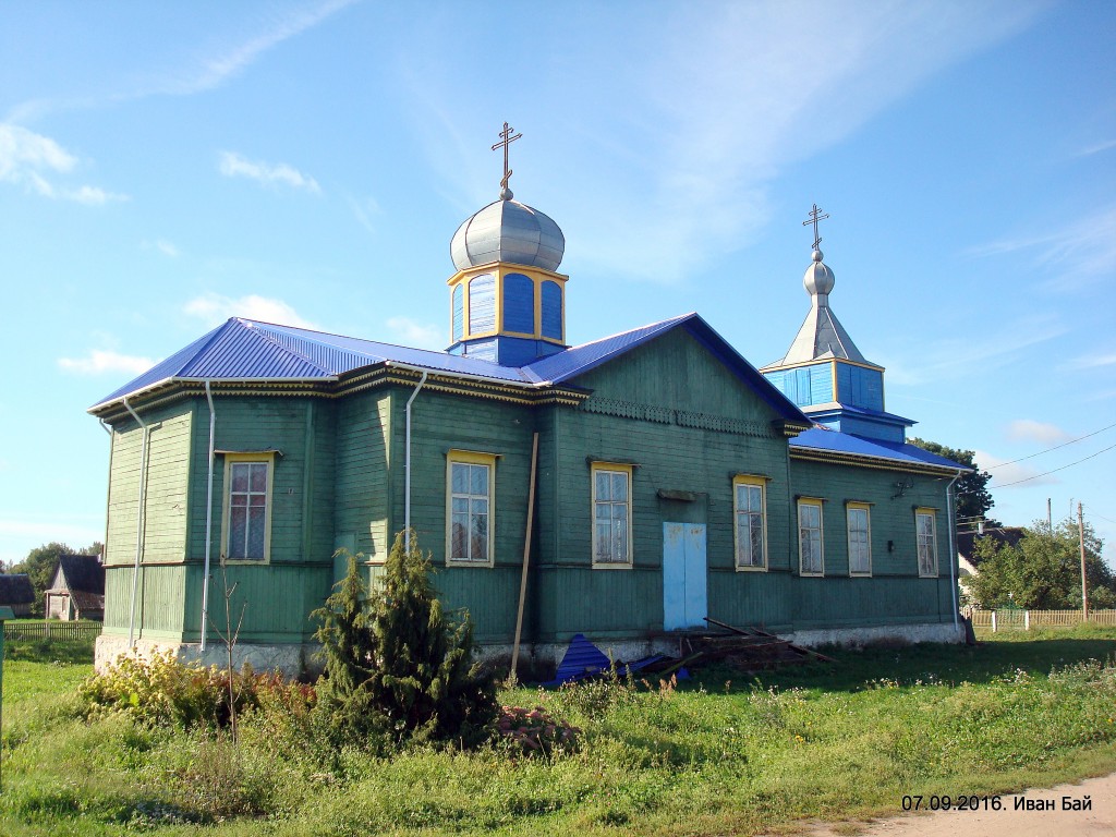 Церковь Георгия Победоносца, Перебродье (Миорский район, Беларусь, Витебская область). фасады