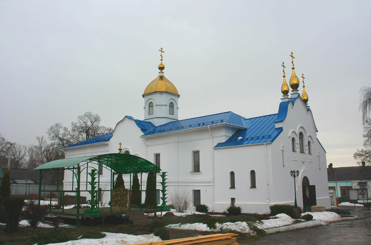 Козловский Троицкий монастырь. Церковь Успения Пресвятой Богородицы, Мичуринск (Мичуринский район и г. Мичуринск, Тамбовская область). фасады