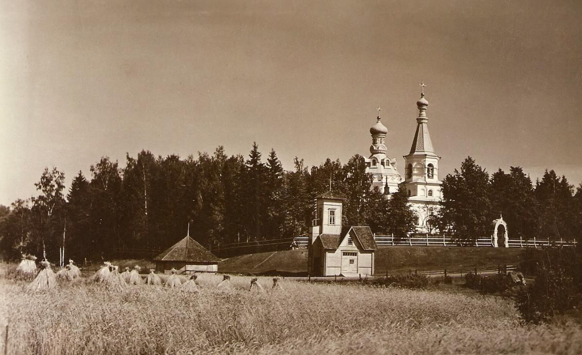 Церковь Сретения Господня, Красносельское (Выборгский район, Ленинградская область). архивная фотография, Фото 1898 года с сайта finna.fi