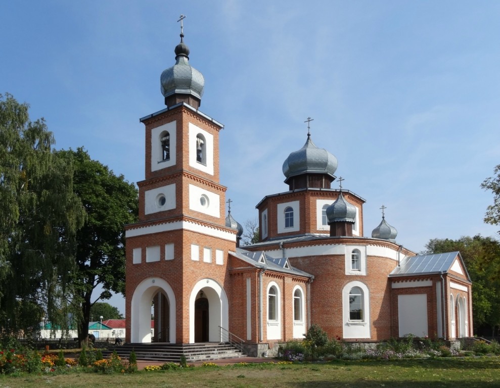 Лельчицы. Церковь Троицы Живоначальной. фасады