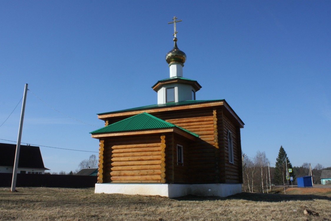 Желанья. Часовня Сергия Радонежского. фасады