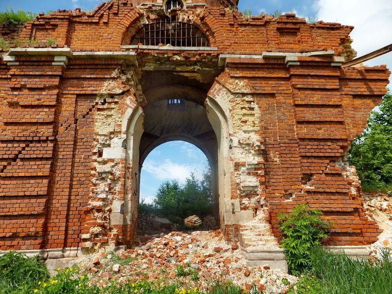 Церковь Сретения Господня, Шатовка (Новомосковск, город, Тульская область). архитектурные детали