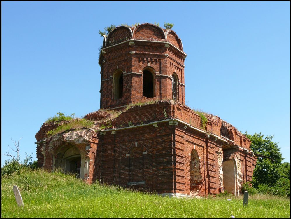Церковь Сретения Господня, Шатовка (Новомосковский район, Тульская область). фасады