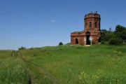 Церковь Сретения Господня, Общий вид с юга<br>, Шатовка, Новомосковск, город, Тульская область