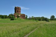 Церковь Сретения Господня, Общий вид с запада<br>, Шатовка, Новомосковск, город, Тульская область