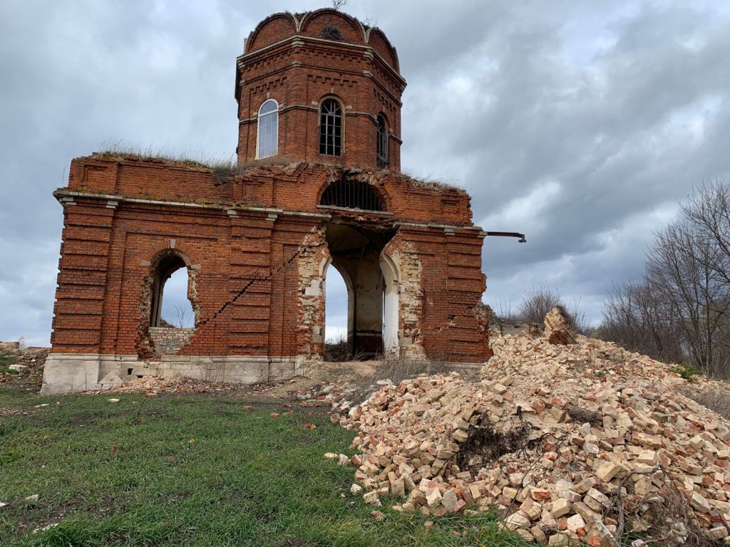 Церковь Сретения Господня, Шатовка (Новомосковск, город, Тульская область). фасады