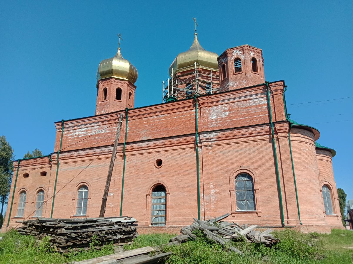 Николо-Одрин женский монастырь. Собор Николая Чудотворца, Одрино (Карачевский район, Брянская область). фасады