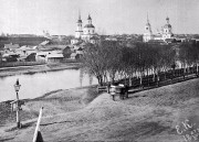 Церковь Преображения Господня, Фотография кон. ХIХ в. Храм Спаса Преображения на переднем плане.<br>, Великие Луки, Великолукский район и г. Великие Луки, Псковская область