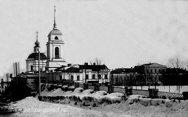 Пенза. Церковь Николая Чудотворца. архивная фотография, Фото с сайта http://old-penza.livejournal.com/12268.html