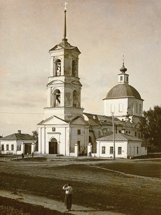 Пенза. Церковь Воскресения Словущего. архивная фотография, Фото с сайта http://old-penza.livejournal.com/10313.html