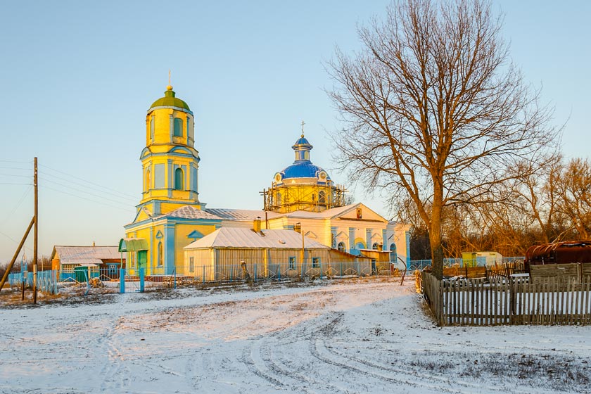 Калиновка. Церковь Покрова Пресвятой Богородицы. фасады