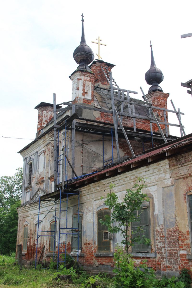 Церковь Рождества Христова, Рождествено (Борисоглебский район, Ярославская область). архитектурные детали