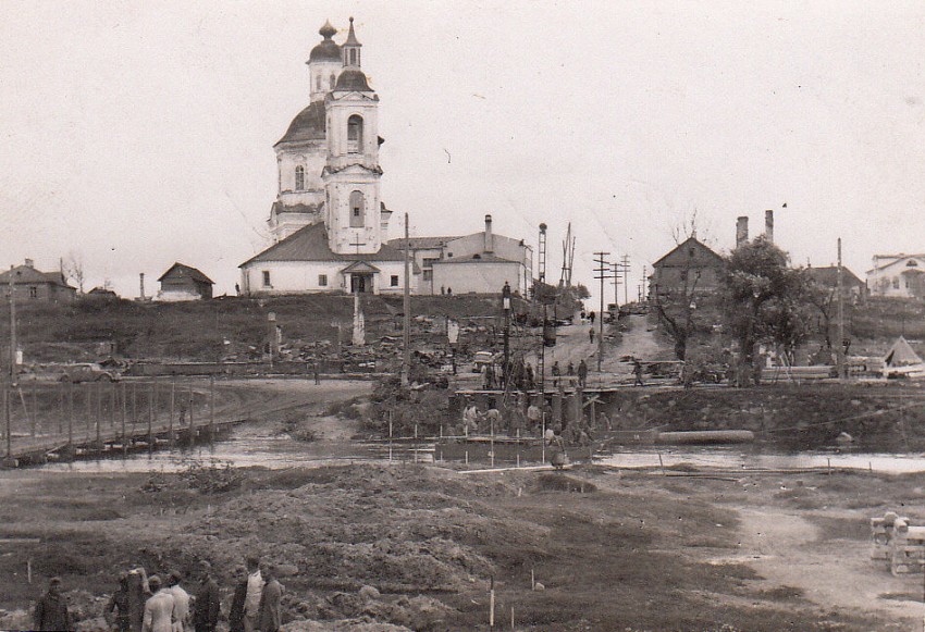 Великие Луки. Собор Богоявления Господня. архивная фотография, Август 1941 фото с сайта http://hc.east-site.ru/luki.html